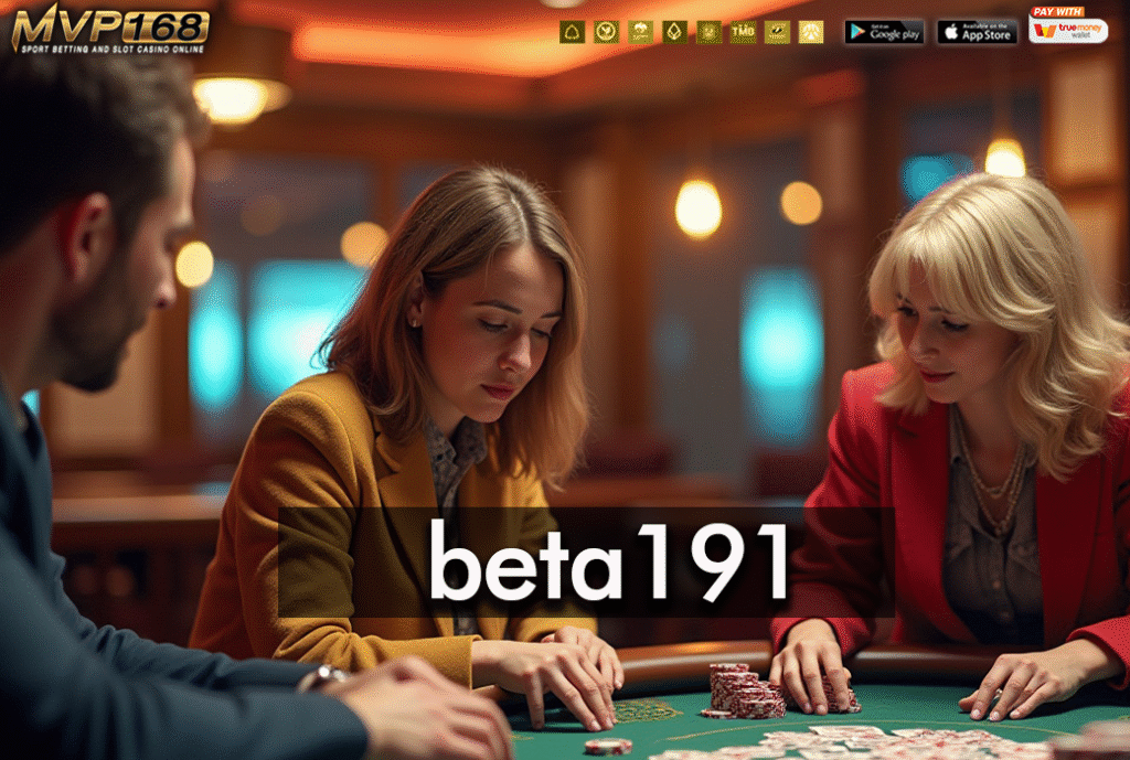 beta191 เว็บคาสิโนออนไลน์ที่ติดอันดับ มาตรฐานสกล